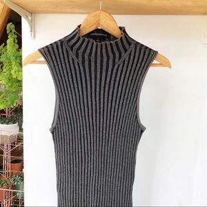 Rock & Republic • Ribbed Mock Neck Sweater Dress